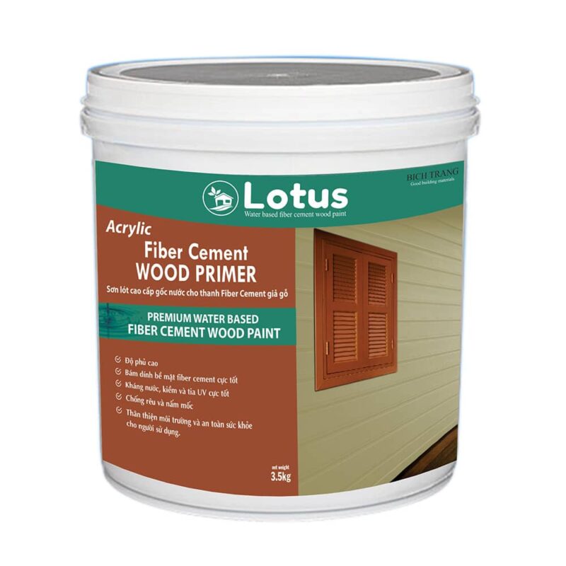 Sơn Lót Fiber Cement Giả Gỗ Cao Cấp Wood Primer